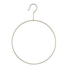 KOVOVÝ KRUH S HÁČIKOM 28X38CM - FLORASYSTEM