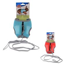 AKCIA! Postroj VESTA s vodítkom pre zakrslého králika 25-32cm/1,2mm - Domácí zvířata | FLORASYSTEM