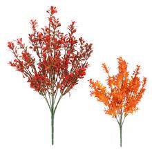 ZELEŇ LISTY ORANŽ - Zápich oranžový / červený / hnedý | FLORASYSTEM