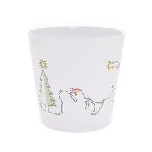 SUPER CENA 67827 OBAL SANTAS RIDE 778/14 - Květináč, obal keramický | FLORASYSTEM