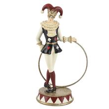 KLAUN figúrka polyres 10,6x7,4x18.5cm - Keramika 10- 25cm | FLORASYSTEM