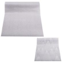 ŠTÓLA vian strieborná 250x28cm 2ASS stromčeky - Organzy vánoční | FLORASYSTEM