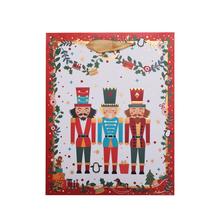 AGB2020003 TAŠKA darč.V25x20+10cm Nutcracker with garlands - Taška S 23x18x10cm | FLORASYSTEM