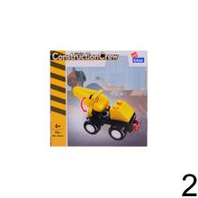 Stavebnica STAVEBNÉ STROJE, MIX s rôznymi stavebnými strojmi.