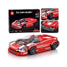 Technické bloky Športové auto Living Legend 917 ČERVENÉ 355-dielne - Stavebnice, kostky | FLORASYSTEM