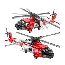 Stavebnica vrtuľníka Sikorsky HH-60J Jayhawk.