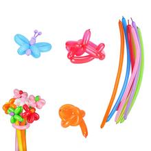 Dlhé farebné balóny na modelovanie, 100 ks