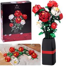 Stavebné bloky – Kytica ruží 818 dielikov - FLORASYSTEM