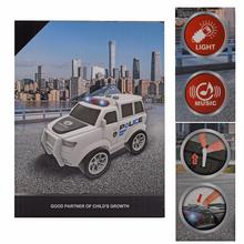 Auto policajné s efektom, 22 cm.