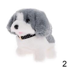 Plyšový chodiaci psík 18 cm v rôznych farbách.