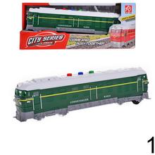 Červený vlak s svetelnými a zvukovými efektmi.