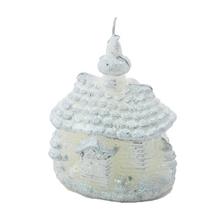 DOMEČEK KOSTEL C BÍLÝ 9x8cm - FLORASYSTEM