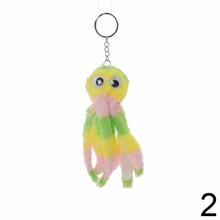 Prívesok chobotnička v pastelových farbách.