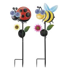 Solár včielka zápich 10,5x16,7x78cm - Záhradné osvetlenie | FLORASYSTEM