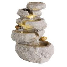 fontána vodopád z polyres. transformátor do interiéru aj exteriéru L.18cm W.23cm H.35cm - FLORASYSTEM