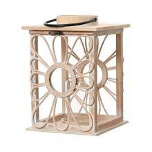 lampáš drev/ratan veľký  - Lucerny dřevo/kov | FLORASYSTEM