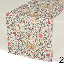 Štóla s kvetinovým potlačou, 2 rôzne vzory.