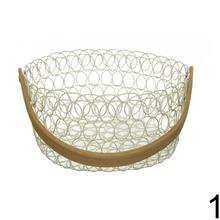 Košík kovov. srúčkou 3ass V10/pr20cm