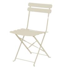 Stôl záhradný /stoličky 2ks biela vonkajšia oceľová súprava Helsingborg V71/pr.60cm