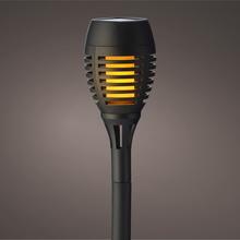 Solár zápich S/4 s efektom plast. plameňa ohňa pr.7,5/V27cm