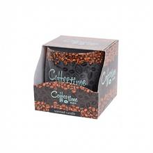 Vonná sviečka Coffe White v sklenenom obale.