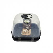 DREM260 SADBOVAČ RESPANA TABLE ANTRACIT 25,7x19,6xV18,5CM - Pařeniště | FLORASYSTEM