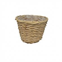 KOŠÍK PRÚTIE PRÍRODNÝ L D23xH17CM - Proutené obaly | FLORASYSTEM