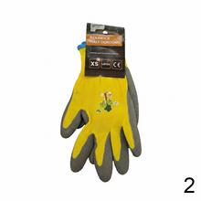 Detské záhradnícke rukavice v mixe farieb.