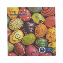 TL128400 SERVÍTKY 33x33 cm/20ks/3vrst. Eastern Wax Eggs - FLORASYSTEM