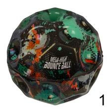 Mega-vysoká Boune Ball, priemer 7 cm, farebné vzory.