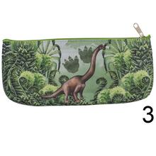 Plastové puzdro so zipsom s motívom dinosaurov.