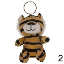 Kovová kľúčenka so zvieratami zo safari