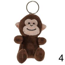 Kovová kľúčenka so zvieratami zo safari