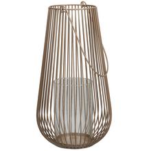 Lampáš kov s sklov vklad 47cm - Lucerny kovové | FLORASYSTEM