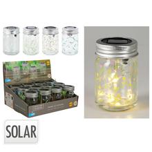 Fľaša led sklo 4ass - Záhradné osvetlenie | FLORASYSTEM