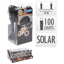 Solárne svetlo reťaz led100/10m - FLORASYSTEM