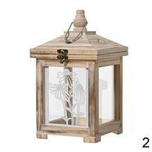 Lampáš z jedľového dreva, sada 3 kusy.