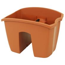 DCRO240 truhlík CROWN NA TROUBU dlažby 24,2x27,8x20,1CM / 7L - FLORASYSTEM