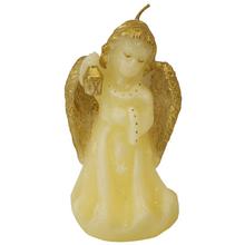 ANDĚL S lucernou ECRU-ZLATÝ 12CM / AKCE / - FLORASYSTEM