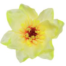 HLAVA MAGNÓLIA A18 SVĚTLO-ŽLUTÁ 13,5x13,5CM - FLORASYSTEM