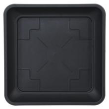 PKWT22 MISKA Kwadro TERRA GRAFIT 22x22xh3CM - FLORASYSTEM