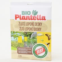 BIO Plantella - lepové DESKY ŽLUTÉ 5ks - FLORASYSTEM