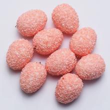 Růžová plastová vajíčka na Velikonoce.