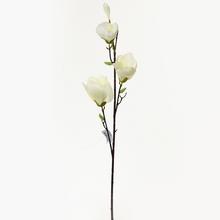 Umělá magnólie bílá 82 cm