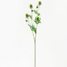 Umělé květy echinops zelený 71 cm