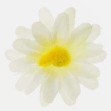 UMĚLÝ KVĚT HLAVA BÍLÁ 4CM - FLORASYSTEM