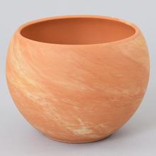 KVĚTINÁČ LUNA MARMOR S OTVOREM 26cm - FLORASYSTEM