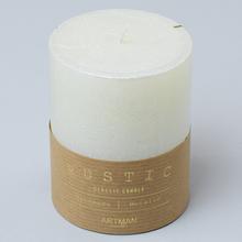 RUSTIC METALIC VAL.7x9 PERLA svíčka