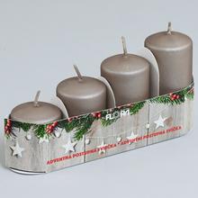 Adventní POST.50 / 4 NEW 460gr BÉŽOVÁ / AC4704082 / - FLORASYSTEM