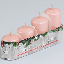 ADVENTNÁ POST.50/4 NEW 460gr RUŽOVÁ 2/AC1823381/ - FLORASYSTEM